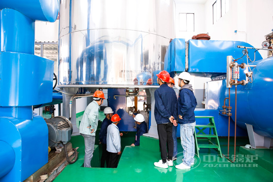 800萬大卡YQW有機(jī)熱載體鍋爐項目