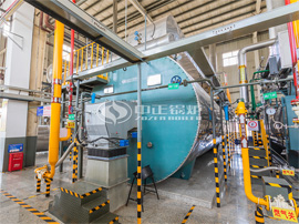 中正鍋爐售后服務(wù)團隊助新沂魯花花生油