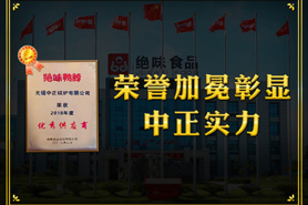 中正鍋爐榮譽(yù)加冕詮釋整體實(shí)力 獲絕味鴨脖“優(yōu)秀供應(yīng)商”光榮稱號