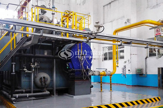 河北安國現代中藥工業園40噸SZS系列低氮燃氣蒸汽鍋爐項目