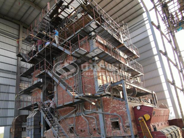 中正蒸汽鍋爐框架結構