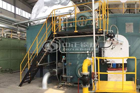 金光紙業20噸SZS系列蒸汽鍋爐煤改氣項目