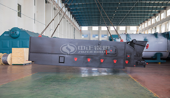 上海恒紐科技360萬大卡YQW系列燃氣臥式導熱油鍋爐+配套余熱鍋爐